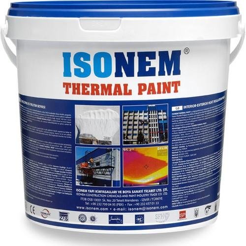 İsonem Thermal Paint İç ve Dış Cephe Isı Yalıtım Boyası 